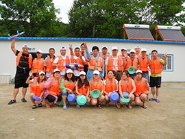 銷售和管理團(tuán)隊旅游漂流